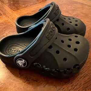Toddler Child 5 Black Crocs NWOT